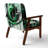 Upholstered Accent Chair, Modern Jitsuo Armchair - Jitsuo-728471375-715064979