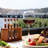 Freestanding Wood Spice Jar & Rack Set