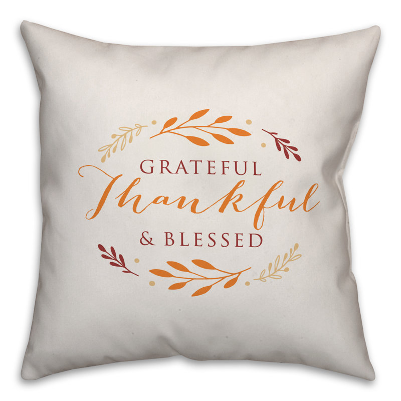 Floral Throw Pillow, 20" x 20"