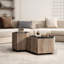 Table basse Warm Oak