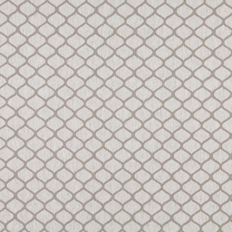 Tissu de lin géométrique, Gris2