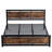 California King Bed Frames with Headboard and Strong Metal Support Frame, Easy Assembly, Noise-Free-6323155