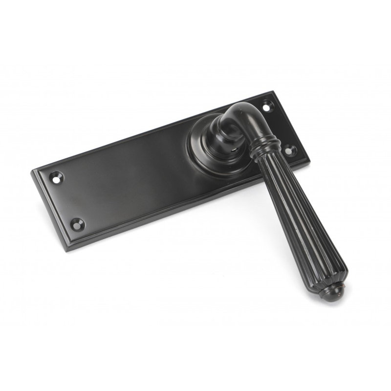 Hinton Dummy Door Handle Kit, Aged Bronze