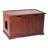 Merry Pet Cat Washroom Bench with Removable Partition Wall, Gray and Pet Cat Washroom Bench, Walnut