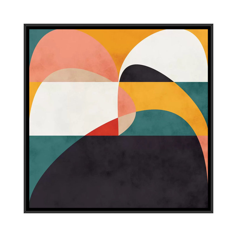 «Modern Shapes VI» par Ana Rut Bré - impression d'art graphique, Aucun mat, H 26 po x l 26 po x P 1,5 po