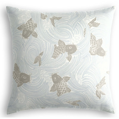 Stream Up Square Pillow Cover & Insert
