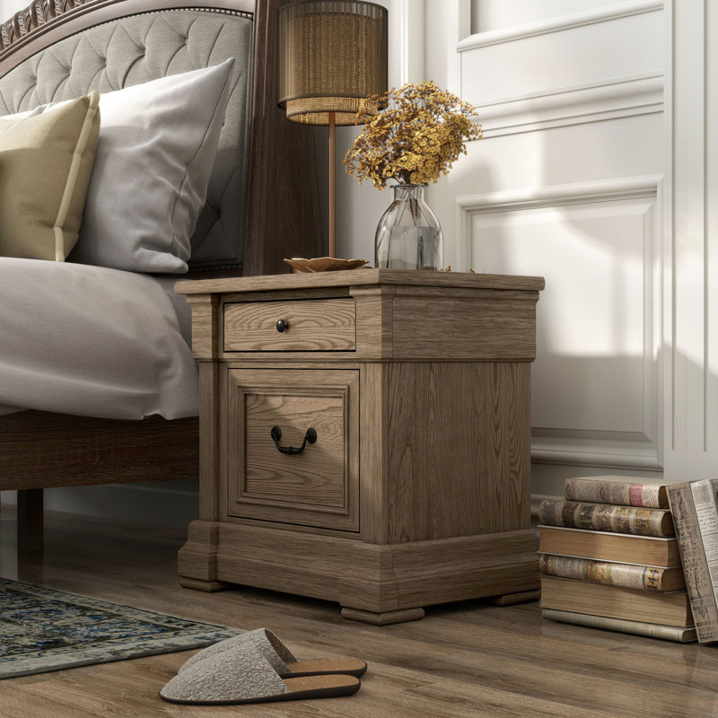 Laniel 2-Drawer Nightstand