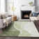 Premium Machine Washable Prisco Olive Rug