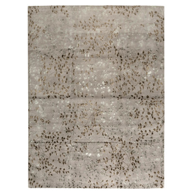 Tapis rectangulaire noué à la main