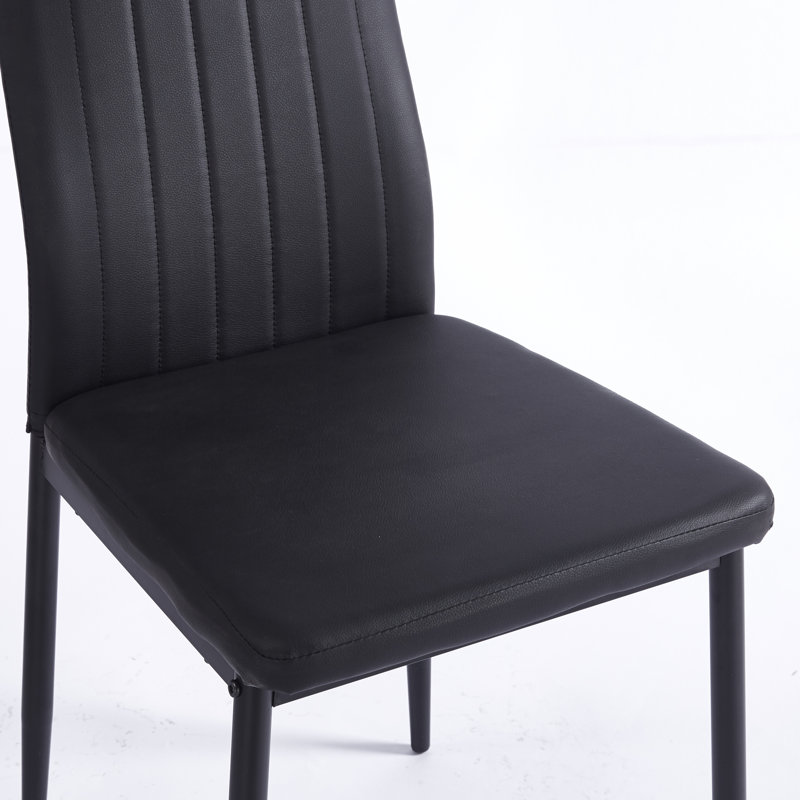 Leather Dining Chairs Set of 4