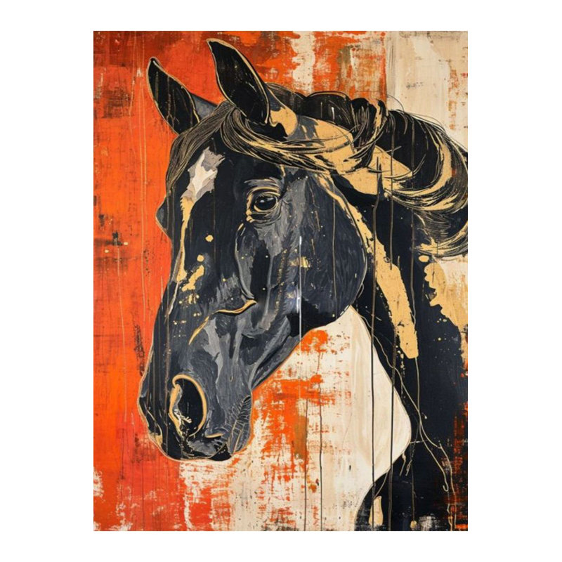 Tapis décoratif noir à motif abstrait abstrait, Tapis de couloir 3 pi 3 po x 6 pi 7 po inclus