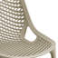 Chaise de salle à manger d'extérieur en osier toutes saisons-133721538