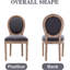 Chaise d'appoint en noir