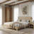Walter Contemporary 66.1'' W Platform Queen Bed with Headboard-2117452277-2114906371