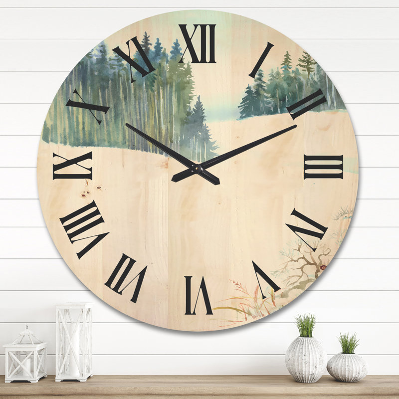 Horloge murale pin, Très grand