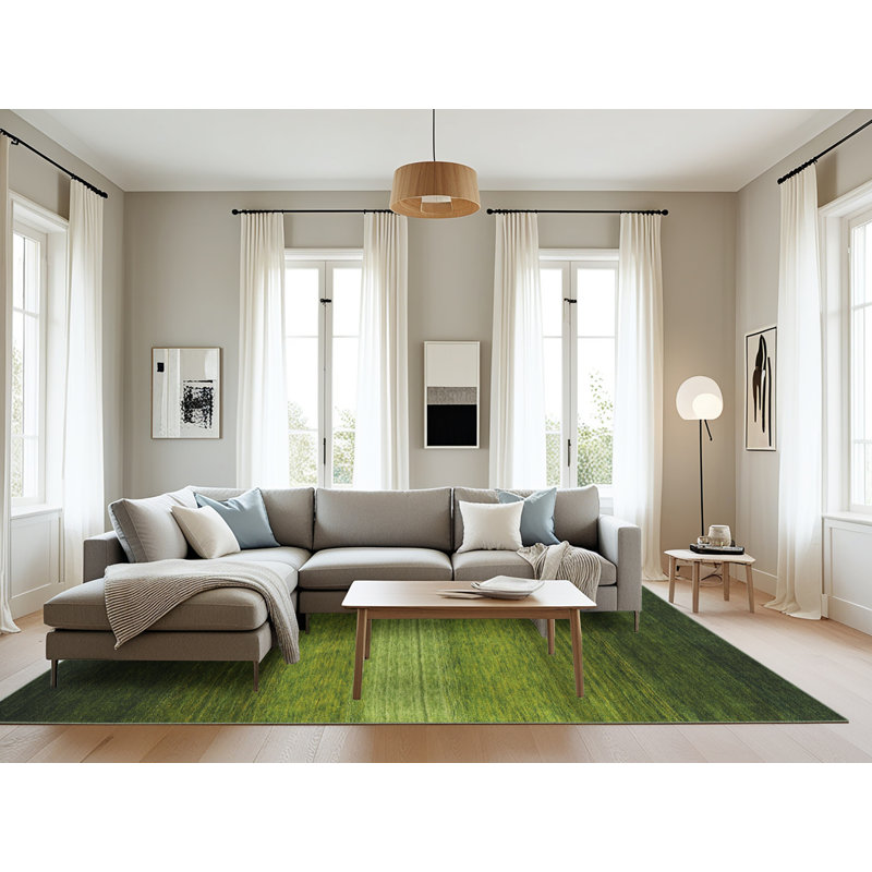 Tapis vert contemporain, Rectangle 8 pi x 12 pi