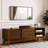 59" Mid-Century Rattan TV Stand for 65" TVs, Solid Wood Legs, Sliding Doors – Living Room-1704322810