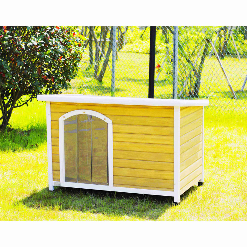 Niche pour chien Demastus, Jaune