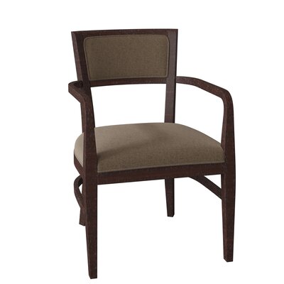 Naples Upholstered King Louis Back Arm Chair -  Fairfield Chair, 8772-04_ 8789 06_ Espresso