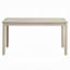 Belle table de salle à manger à finition grise antique, meubles en bois 1pc, formelle contemporaine-717515444