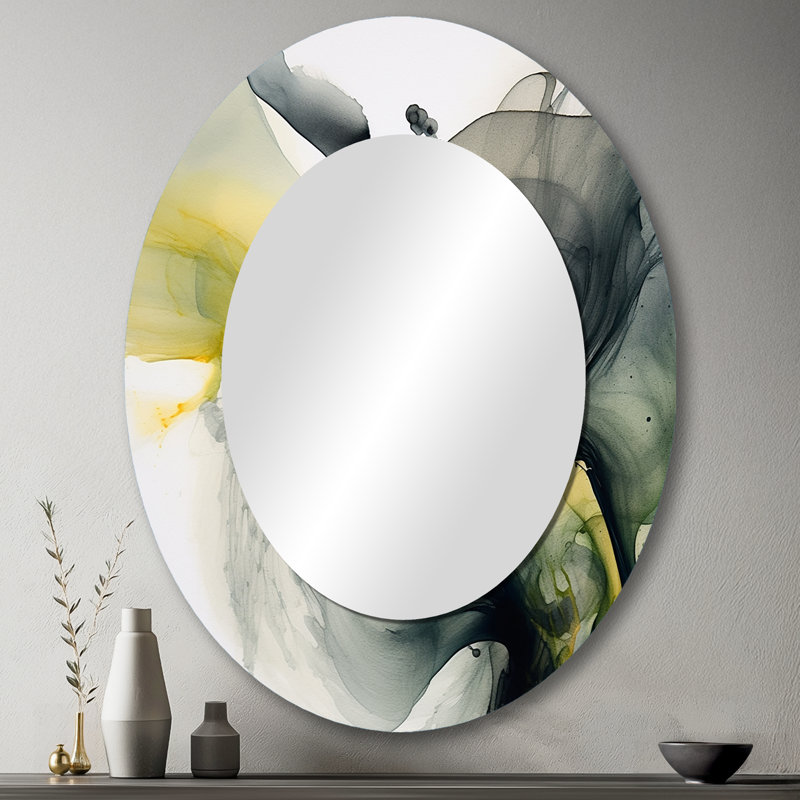 Maratea - Abstract Metal Mirror, 43" x 33"