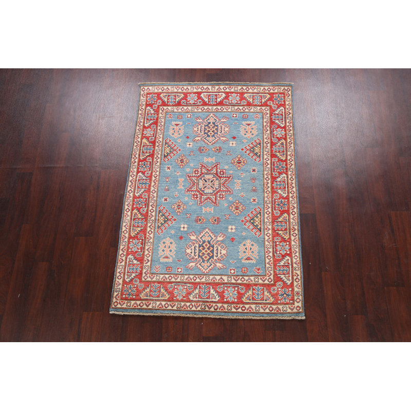 Tapis oriental 100% Super Kazak à teinture végétale 4