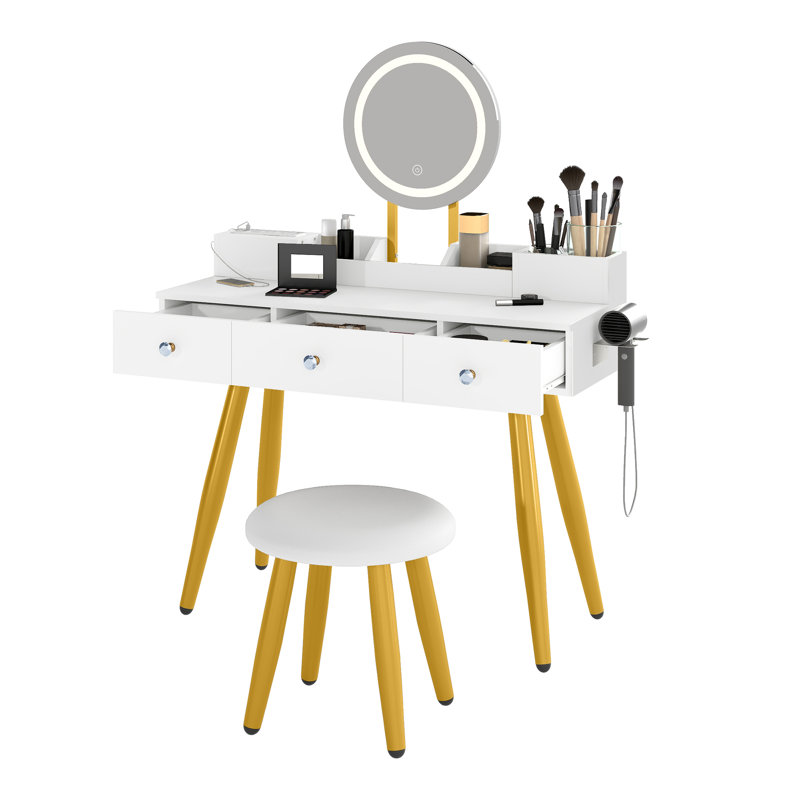 Dressing Table with Mirror