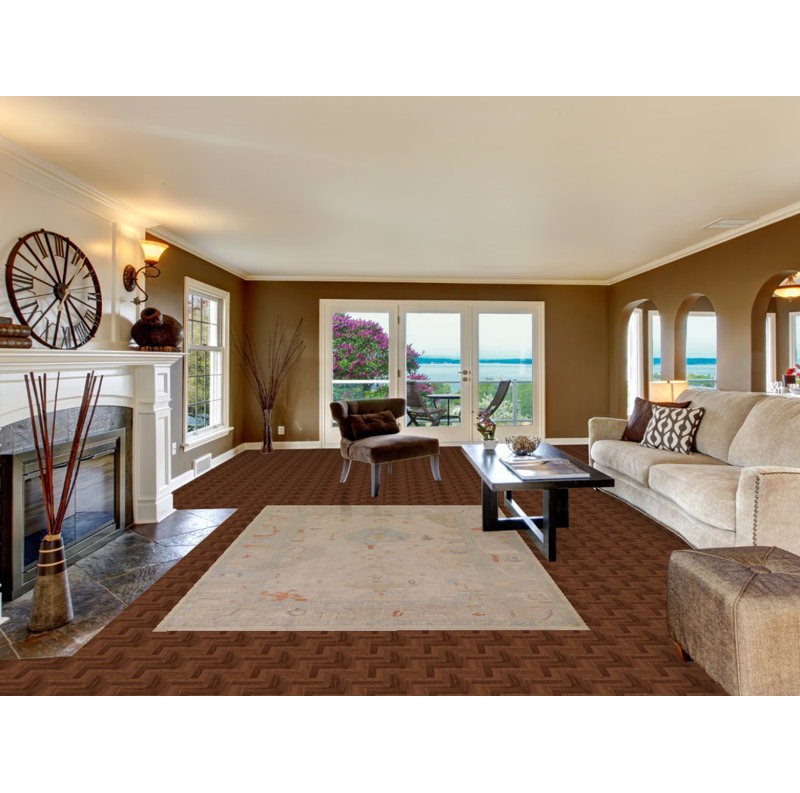 Oushak Vegetable Dye Area Rug 6x9