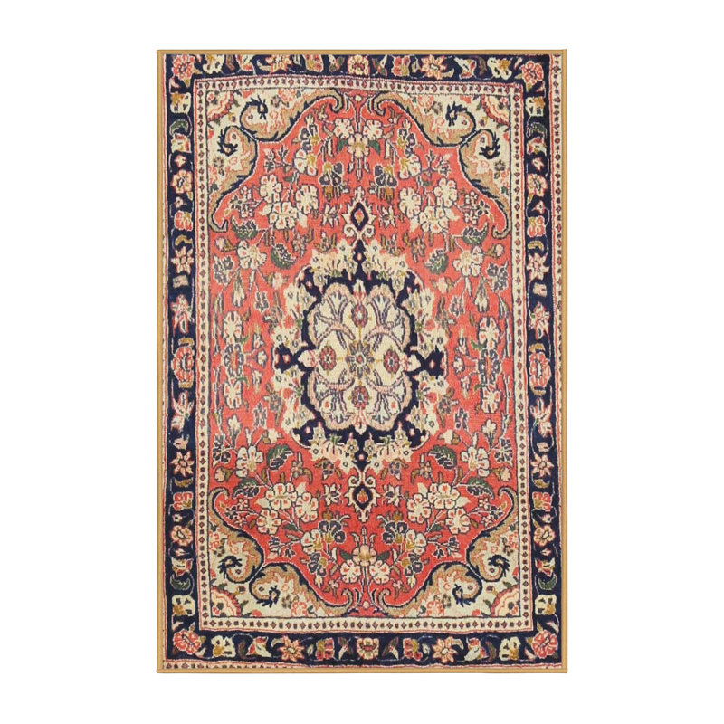Tapis oriental orange, Rectangle 5 pi x 7 pi