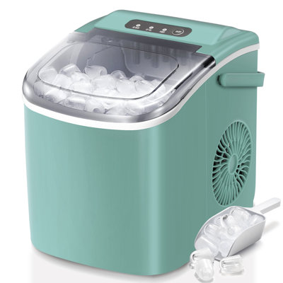 Havato Countertop Ice Maker Ice Machine,Self-Cleaning Ice Makers, 26Lbs/24H, 8 Ice Cubes Ready In 6 Mins For Home/Kitchen/Bar/Party/Camping | Fridge.com