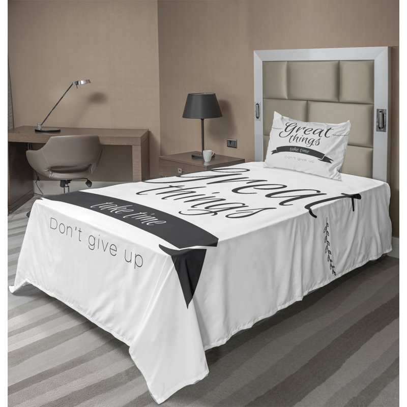 Microfiber Sheet Set, Twin Sheet Set + Fitted Sheet + 1 Pillowcase