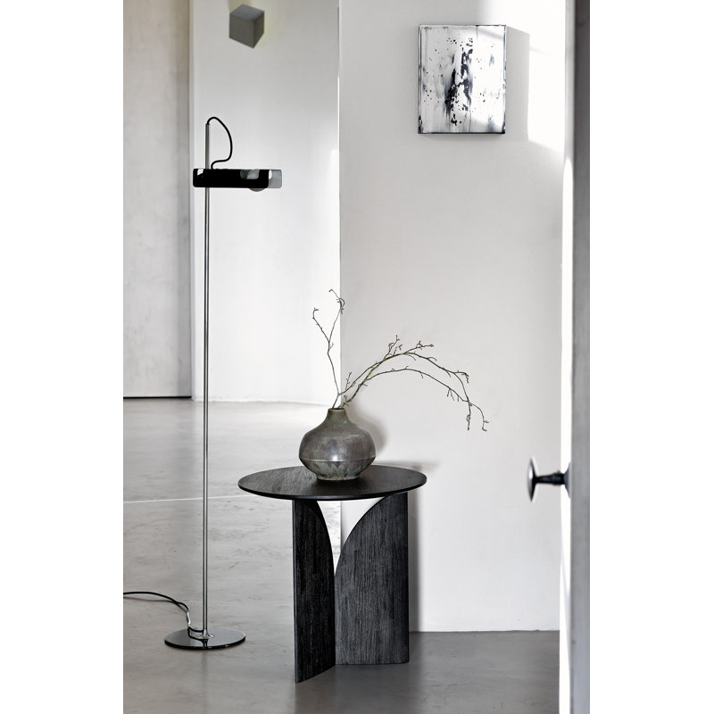 Fin Solid Wood End Table