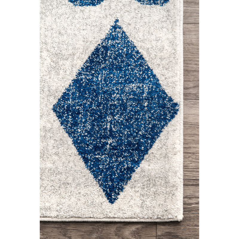 Tapis bleu Anthiathia, Rectangle 9 pi x 12 pi