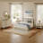Boho Rattan 3 Piece Bedroom Set, Farmhouse 6-drawer Dresser And 2-drawer Nightstands-1928807905