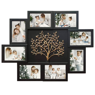 Wassay 8 Opening Embossed Collage Picture Frame