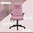Polyester Blend Executive Chair with Headrest-124745834