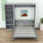 Goudelock Wood Murphy Bed with Shelves and Headboard-1865809058-1865809059