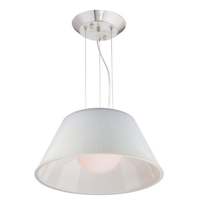 Luminaire suspendu conique à 1 lumière Ribo