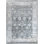 Hand Knotted Oriental Area Rug in Gray/Blue/Ivory
