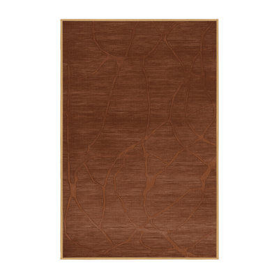 Tapis abstrait lavable à la machine