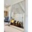Miroir mural en métal pour salle de bain et meuble-lavabo, collection Kristveig-397643227-397643202-397643209