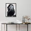 Reproduction d'art encadrée abstraite pour décoration intérieure moderne - 8 po x 10 po-116561510-116561553