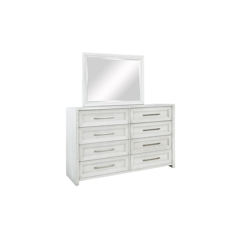 DRESSER AND MIRROR