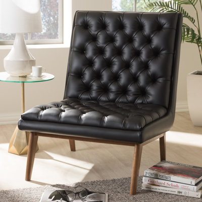 Judith Faux Leather Accent Chair