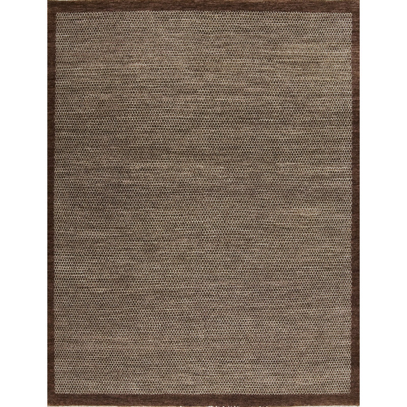 Textures Handmade Wool Area Rug, Rectangle 4' x 6'