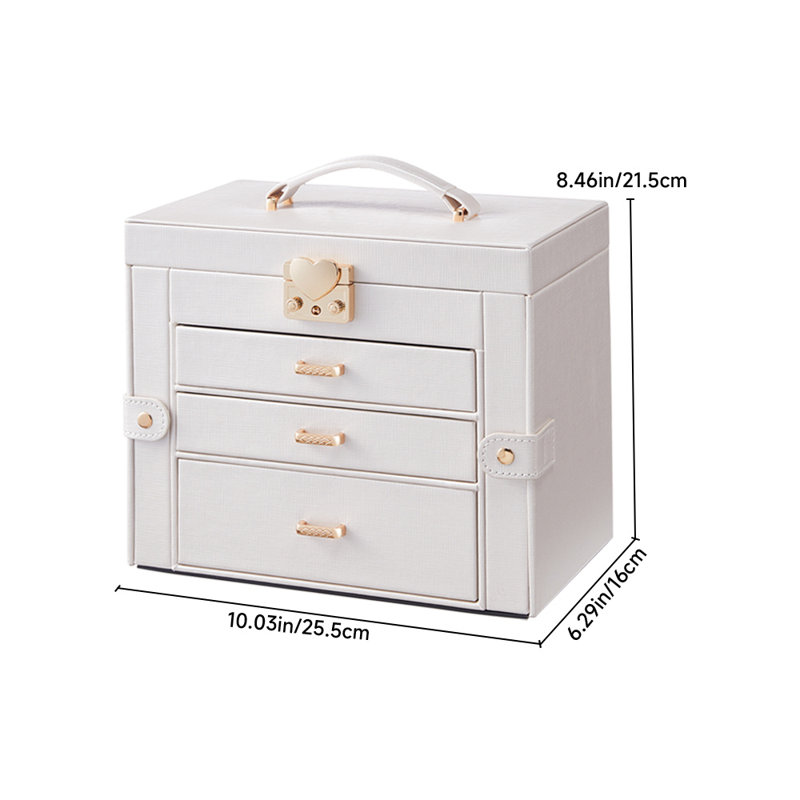 jewelry box, White