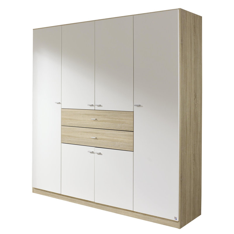 Landsberg 6 Door Wardrobe, Sonoma Oak