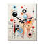 Dearron - Horloge murale surdimensionnée à formes abstraites-480546403