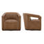 Chaise d'appoint pivotante rembourrée-1063911260