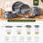 Milkyway Series 24 Pieces Dinnerware Set, Dark Gray-2128509771